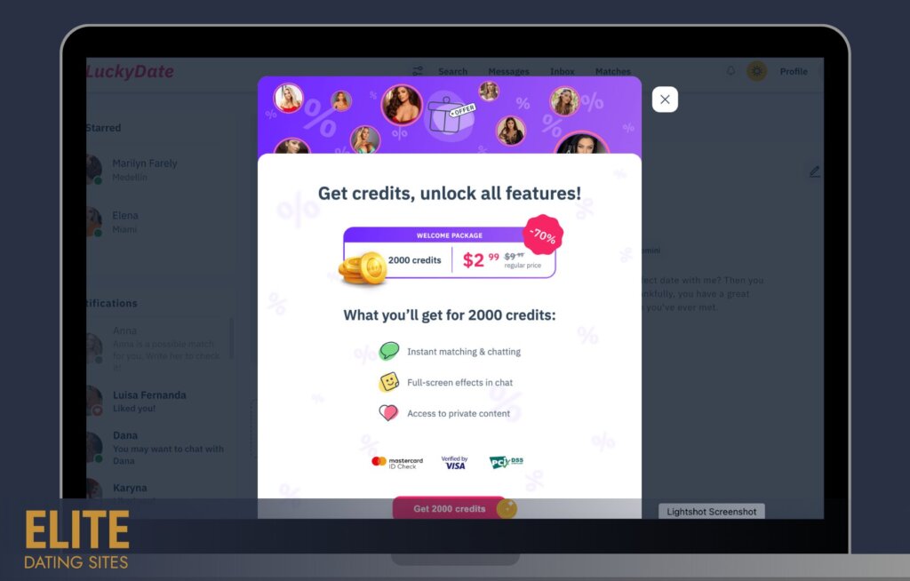 theluckydate special offer