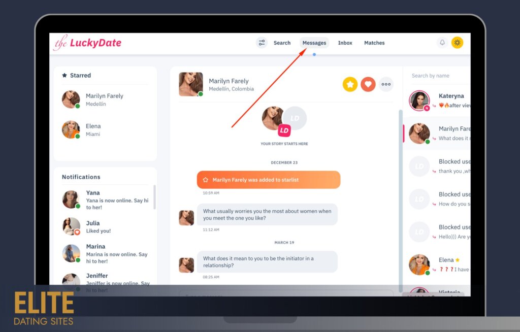Live Communication theluckydate
