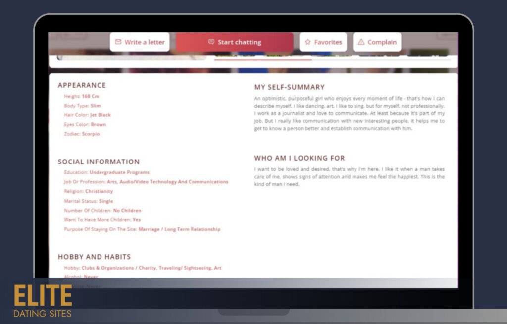 LatiDate girl's profile