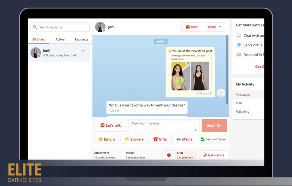 GirlsFromAsia chatting